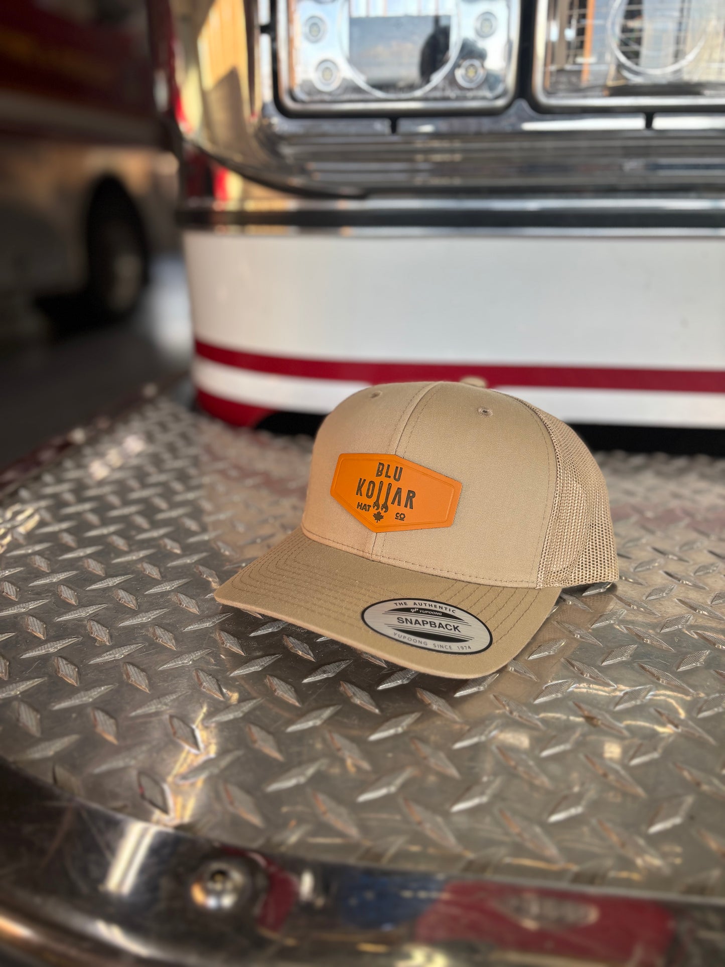 BKHCo. - YP CLASSICS® RETRO TRUCKER CAP (Khaki)