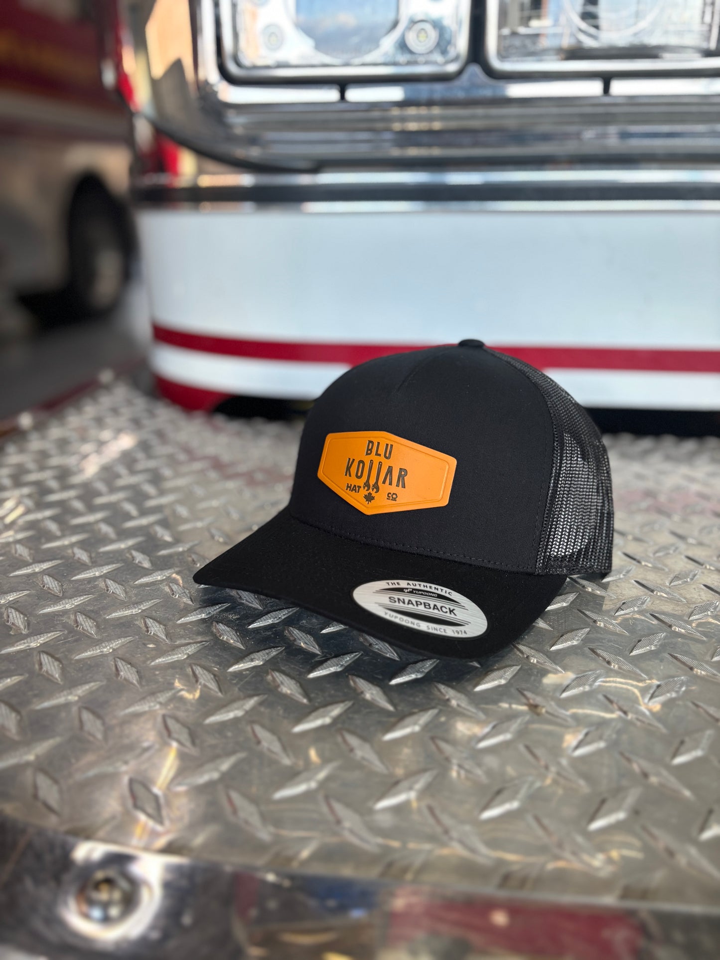 BKHCo. - YP CLASSICS® RETRO TRUCKER CAP (Black)